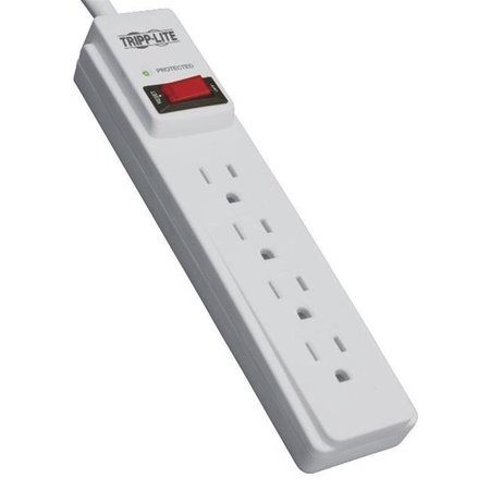 DOOMSDAY 4-Outlet Home Computer Surge Protector Strip; 4 ft. Cord DO602953